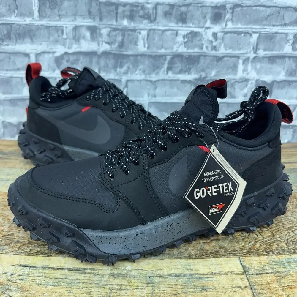 Nike Air Jordan 1 Element Low A/T Black Iron Grey Goretex FV4227-002 Mens 10 New